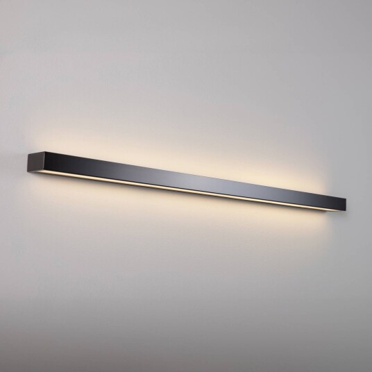 MCJ Mera LED-vegglampe bredde 120 cm svart 3000K MCJ Mera LED-vegglampe bredde 120 cm svart 3000K