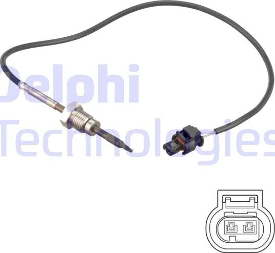DELPHI TS30257 Sensor, eksostemperatur