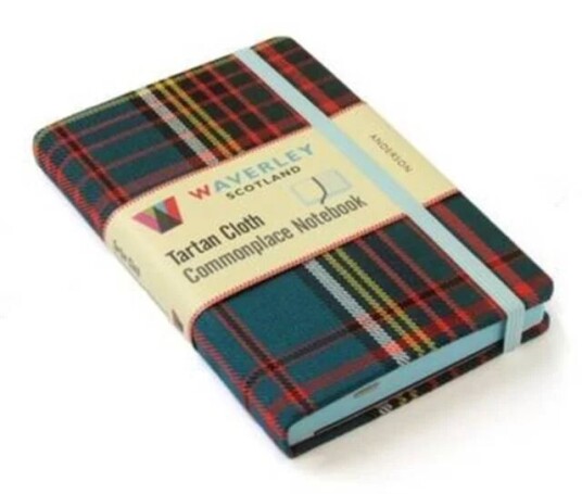 Waverley (M): Anderson Tartan Cloth Commonplace Notebook Waverley (M): Anderson Tartan Cloth Commonplace Notebook