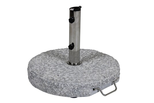 Brafab Grosetto parasollfot Lys granitt 40 kg Brafab Grosetto parasollfot Lys granitt 40 kg