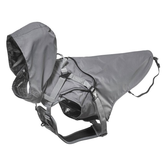 ArmoredTech ® All Weather hundesele, grå - Str XXL: Brystomfang 71-112 cm
