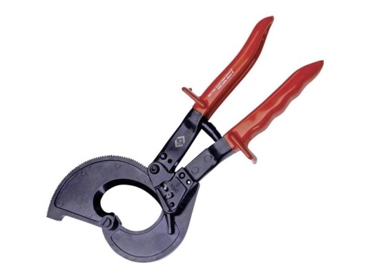 C.K T3678 Skralde-Kabelskærer Passer Til Stålarmeret Kabel, Aluminiums- Og Kobberkabel, Enkelt- Og Flerledet 52 Mm