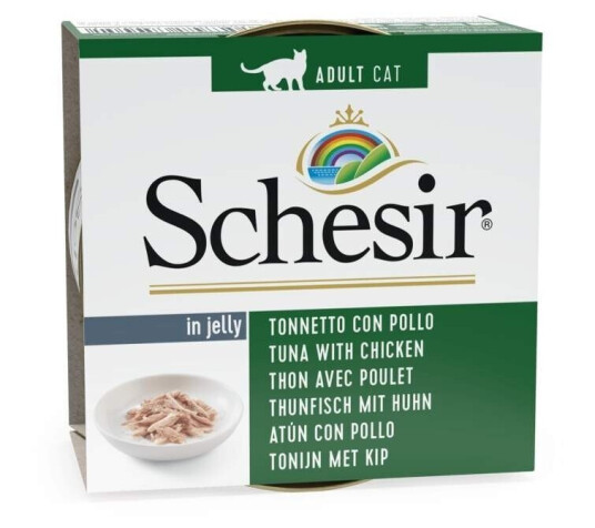 Schesir Jelly Tuna & Chicken