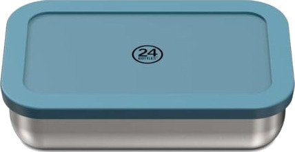 24Bottles Snackbox Matboks - 700ml - Powder Blue 24Bottles Snackbox Matboks - 700ml - Powder Blue
