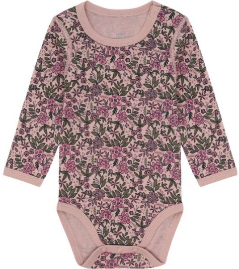 Hust&Claire ull Hust and Claire Baloo Flor ull/bambus body Adobe Rose 68