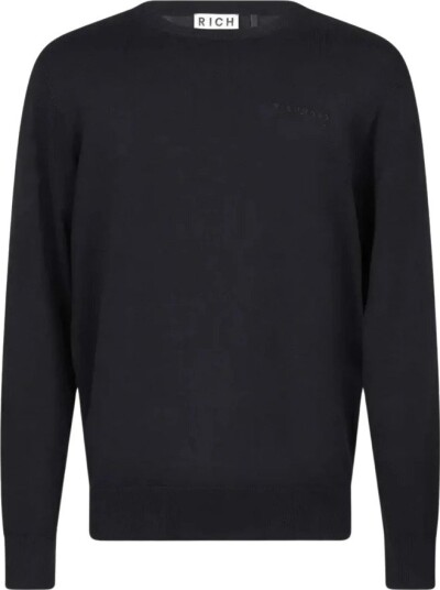 John Richmond Herre Strikkevarer Svart 3XL,