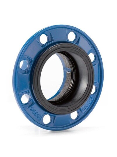 AVK DN65/75 mm Kombiflens PN10/16 for PE- og PVC-rør, Trækfast EPDM