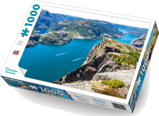 Trefl Puslespill Lysefjorden 1000 brikker Trefl Puslespill Lysefjorden 1000 brikker