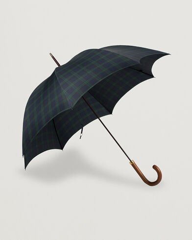 Fox Umbrellas Hardwood Umbrella Blackwatch Tartan Fox Umbrellas Hardwood Umbrella Blackwatch Tartan