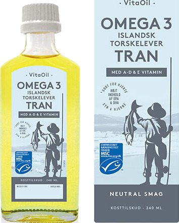 Bornholms Lysi Islandsk Omega-3 Tran - 240 ml