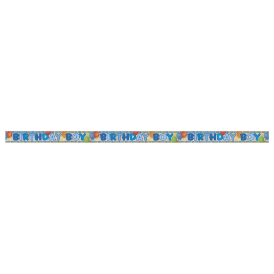Banner Birthday Boy Glitrende 