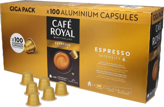 Café Royal | Espresso 100 kapsler til Nespresso®