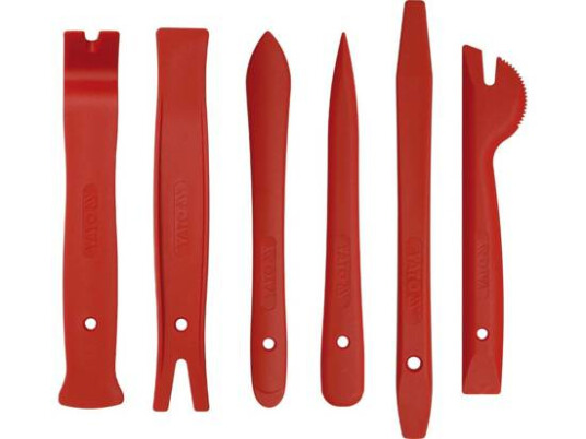 Yato Yt 0837 Verktøy For Å Fjerne Møbeltrekk Rød Nylon 6 Stykker