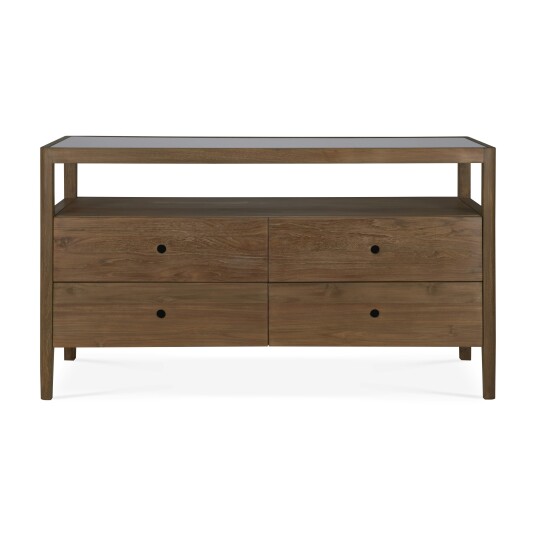 Ethnicraft Spindle Kommode Teak Ethnicraft Spindle Kommode Teak