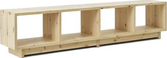 Normann Copenhagen Plank Bokhylle Lav Furu