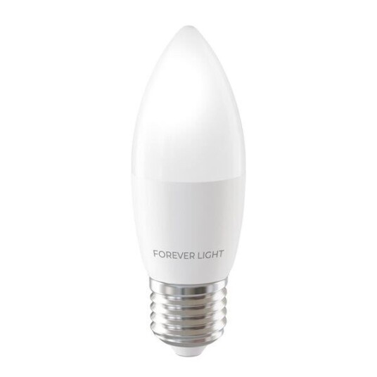 LED lyspære E27 C37 7,2W 840lm 3000K LED lyspære E27 C37 7,2W 840lm 3000K