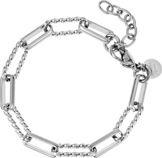 By Jolima Stella Chain Bracelet   Silver   ONE SIZE 18 cm