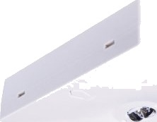 Intelight Nødarmatur Utenpåliggende Starlet Quad Led Soh 350 A 2H At Ip20 Åpent Linsehus For Høye Rom Inlewa 92875