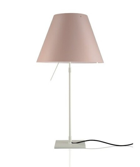 Luceplan - Costanza Bordlampe Alu/Soft Skin