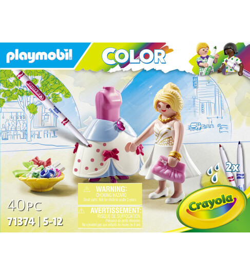 Playmobil Fashion Color Fashionable Dress 71374