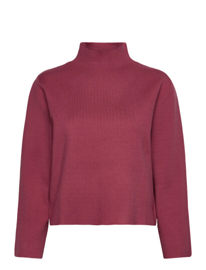 Minus Mslupi High Neck Knit Pullover - Red - L Minus Mslupi High Neck Knit Pullover - Red - L