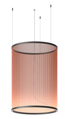 Vibia Array Taklampe 1830 Push Terra Red