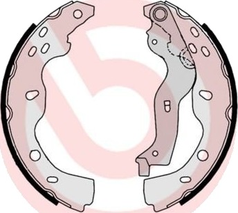 Bremsesko sett BREMBO S 23 532 Bremsesko sett BREMBO S 23 532