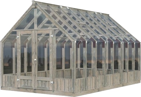 Palmako Hagestue emilia 13,8m2 i glass/tre Palmako Hagestue emilia 13,8m2 i glass/tre