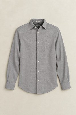 Skjorte med hundetannsmønster i regular fit RICH BROWN M