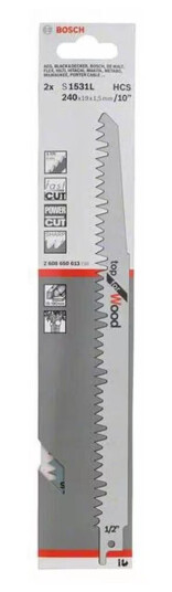 Tigersagblad Bosch S 1531 L; 100 stk