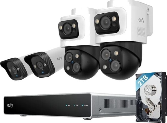 Eufy NVR Security System S4 4 Kameraer