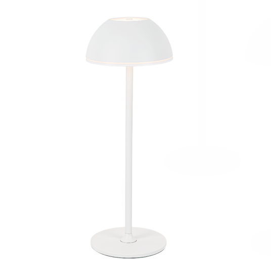 Oppladbar LED bordlampe Innendørs/utendørs   Hvit berøringsdimbar 3i1 IP54 utendørs   Dimbar : Dimbar Kulør : CCT Varm til Kald Hvit