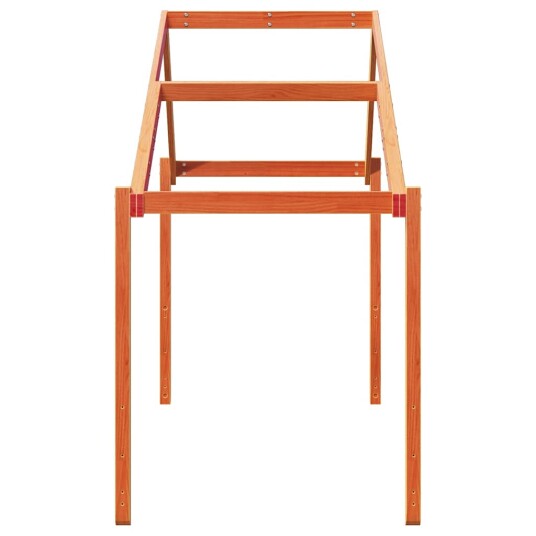 Tak for barneseng voksbrun 203x80,5x142 cm heltre furu Tak for barneseng voksbrun 203x80,5x142 cm heltre furu
