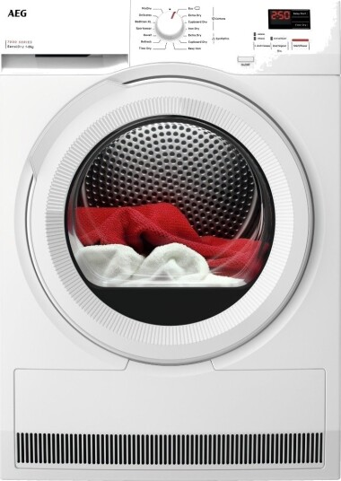AEG 7000 TR702K84L Kondenstrommel 8 kg med Varmepumpe Hvit AEG 7000 TR702K84L Kondenstrommel 8 kg med Varmepumpe Hvit