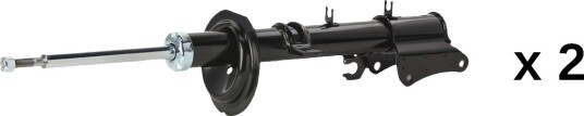 RIDEX 854S21293 Støtdemper RIDEX 854S21293 Støtdemper