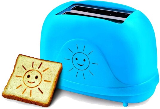 Esperanza Smiley Brødrister 2 skiver, 750W, blå