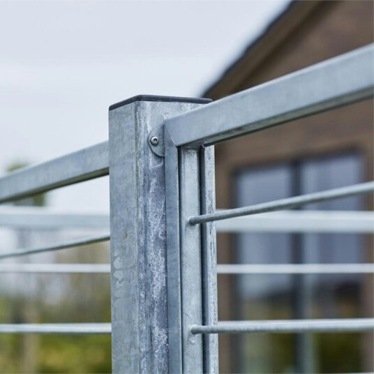 Plus Stålstolpe Varmgalvanisert H960mm 80x80mm
