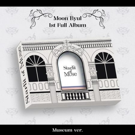 Moon Byul  Starlit Of Muse  Museum Version  incl. Postcard, PopUp Card, Photocard, 80pg Photobook, Ticket, Lyrics Leaflet  CD