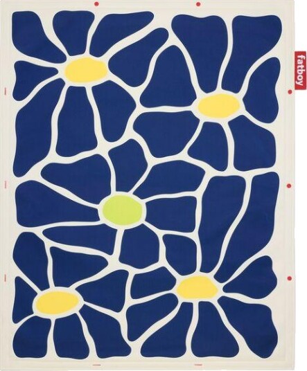 Flying Carpet Botanic Teppe Navy / Creme Flying Carpet Botanic Teppe Navy / Creme