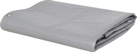Presenning 650 g/m² 6x8 m grå