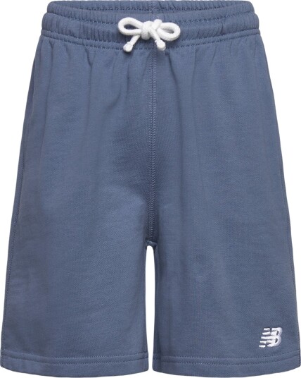 New Balance New Balance French Terry Small Logo Short Blue 134 New Balance New Balance French Terry Small Logo Short Blue 134