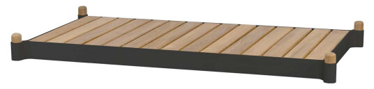 Cane-line Sticks benkeplate Teak/lava grey Natur