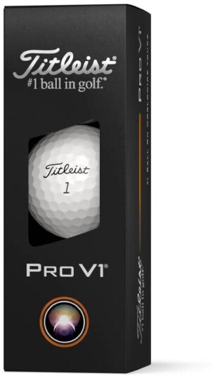 Titleist Pro V1 Golfball Hvit 3pk
