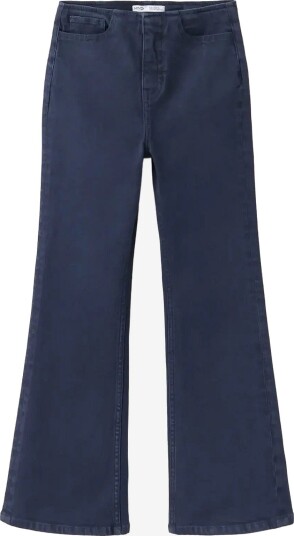 Mango Waistband Free Flare Jeans NAVY 128