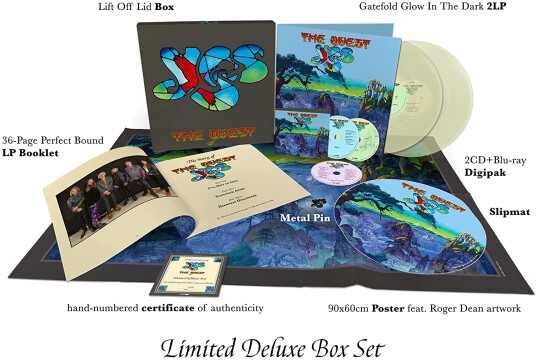 Yes The Quest Limited Deluxe Box Set LP/Vinyl Yes The Quest Limited Deluxe Box Set LP/Vinyl