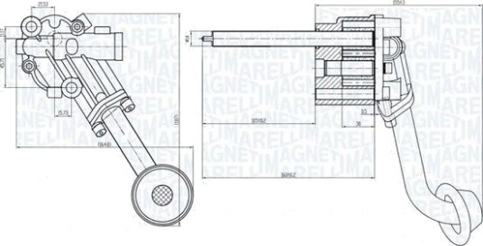 MAGNETI MARELLI 351516000036 Oljepumpe