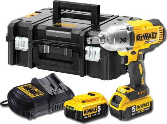 DeWalt Muttertrekker DCF899HP2 18 v, 2 × 5,0 ah Li-Ion (Maks. Dreiemoment 950 nm)