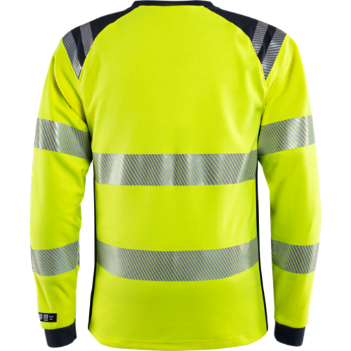 Fristads T-Shirt Flam Dam Kl 3 7357 Tfl Varselgul/marinblå Xl Fristads T-Shirt Flam Dam Kl 3 7357 Tfl Varselgul/marinblå Xl