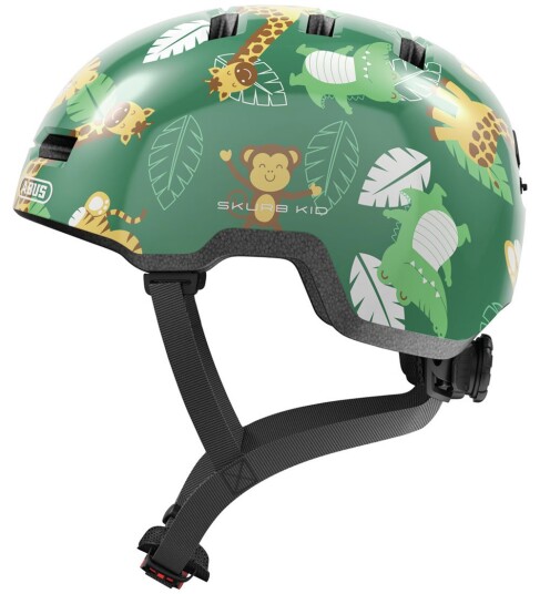 ABUS Skurb Kid Hjelm, Green Jungle ABUS Skurb Kid Hjelm, Green Jungle