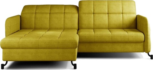 Seksjon Eltap Lorelle 225x160x105 cm Omega 68 Gul Venstre